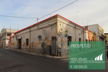 Intero stabile piano terra zona centro