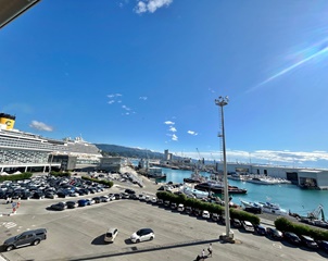 Darsena appartamento con terrazza e box